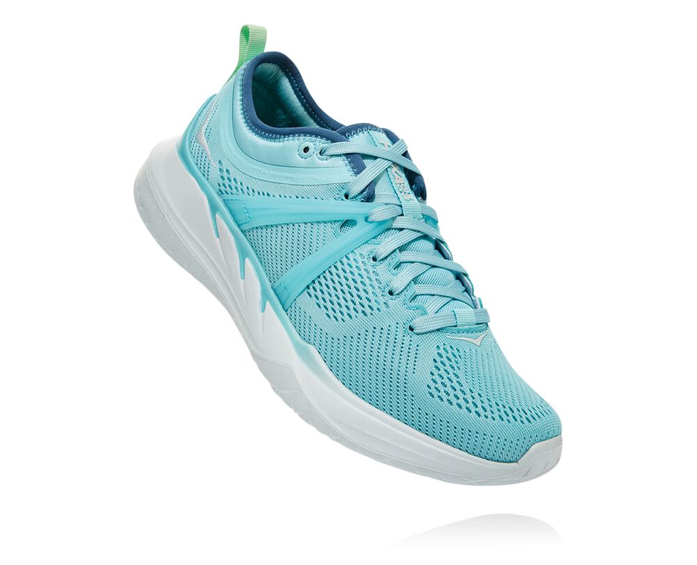 Hoka One One Tivra Promenadskor Dam Turkos/Vita - SE-5937108
